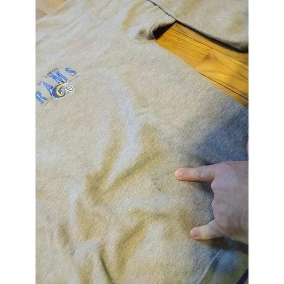 Vintage St Louis Rams Sweater Legends Athletic Men's Medium - Picture 8 of 11